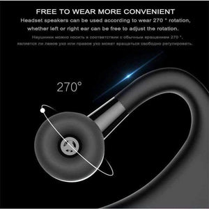 Handsfree Business Wireless Bluetooth Headset With Mic Voice Control Headphone For Drive Connect With 2 Phone