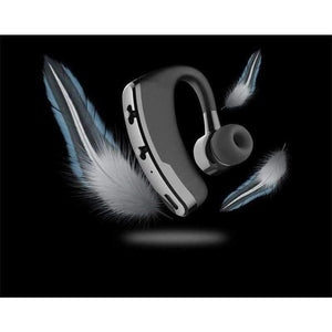 Planet Gates Black / China Handsfree Business Wireless Bluetooth Headset With Mic Voice Control Headphone For Drive Connect With 2 Phone