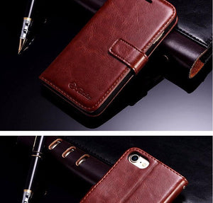 Planet Gates Black / China / I7 I8 TOMKAS Case For iPhone 7 8 Plus PU Leather Wallet Style Kickstand Business Phone Bags Cases For iPhone X 8 7 Plus 6 Plus Case