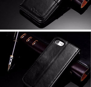 Planet Gates Black / China / I7 I8 TOMKAS Case For iPhone 7 8 Plus PU Leather Wallet Style Kickstand Business Phone Bags Cases For iPhone X 8 7 Plus 6 Plus Case