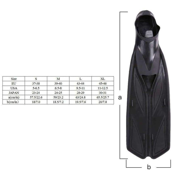 Planet Gates Black / China / L Diving Swimming Fins Foot Fins Flippers Flexible Comfort Adult Profession Diving Fins Swimming Fins Water Sports