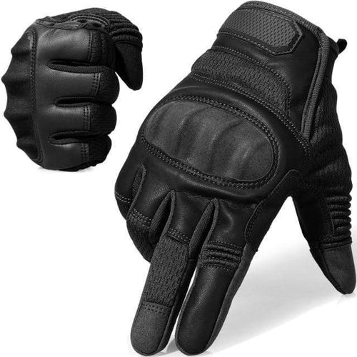 Planet Gates Black / China / L Touchscreen Tactical Gloves PU Leather Full Finger Glove SWAT Airsoft Combat Army Military Paintball Shooting Gear Women Men