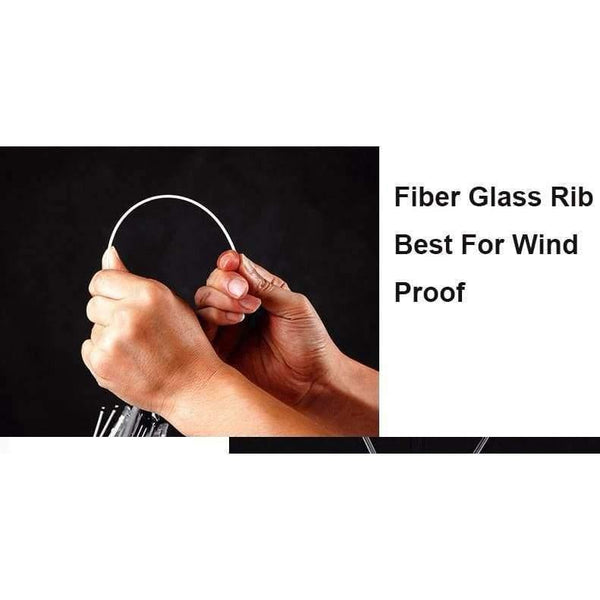 Planet Gates Black / China Ladies Fully-automatic Aluminium Fiberglass Strong Frame Three Folding compact big rain umbrella