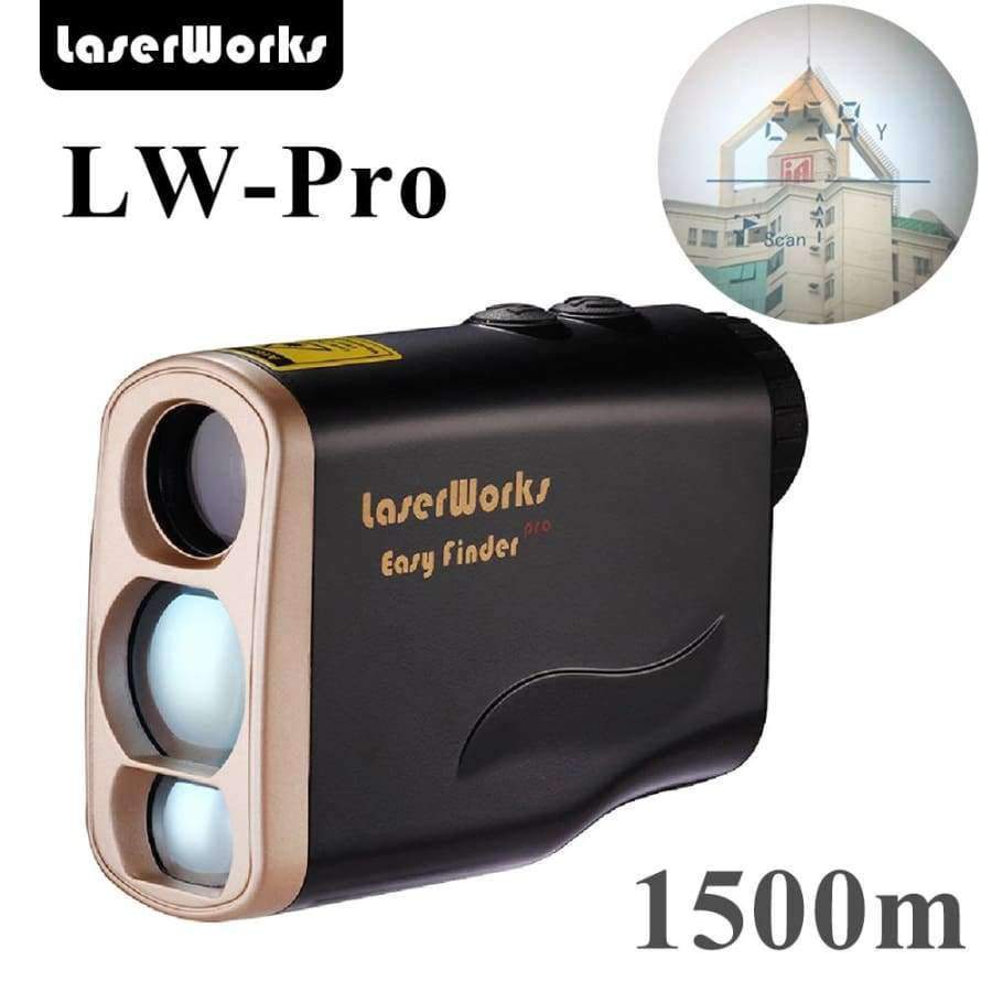 Planet Gates Black / China Laser Works 1500m 1000m 600m Laser Rangefinder with hunt shoot angle compensated