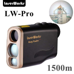 Planet Gates Black / China Laser Works 1500m 1000m 600m Laser Rangefinder with hunt shoot angle compensated