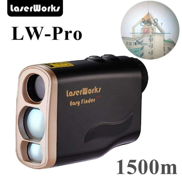 Planet Gates Black / China Laser Works 1500m 1000m 600m Laser Rangefinder with hunt shoot angle compensated