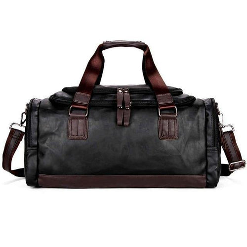 Planet Gates Black / China Men Travel Bag Perfect Quality Man Leather Travel Bags England Style Mens Travel Handbags