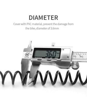 Planet Gates Black / China Mini Bike Lock 1200mm Fold Backpack Cycling Helmet Bicycle Cable Lock 3 Digit Combination Anti-theft Bike Bicycle Lock