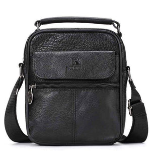 Planet Gates Black / China / Mini(Max Length<20cm) Leather Men Messenger Bag Hot Sale Male Small Man Fashion Crossbody Shoulder Bags Men's Travel New Handbags