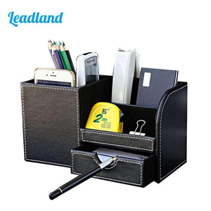 Planet Gates Black / China Multi-function Desk Stationery Organizer Pen Holder Pens Stand Pencil Organizer for Desk Office Accessories Supplies Stationery
