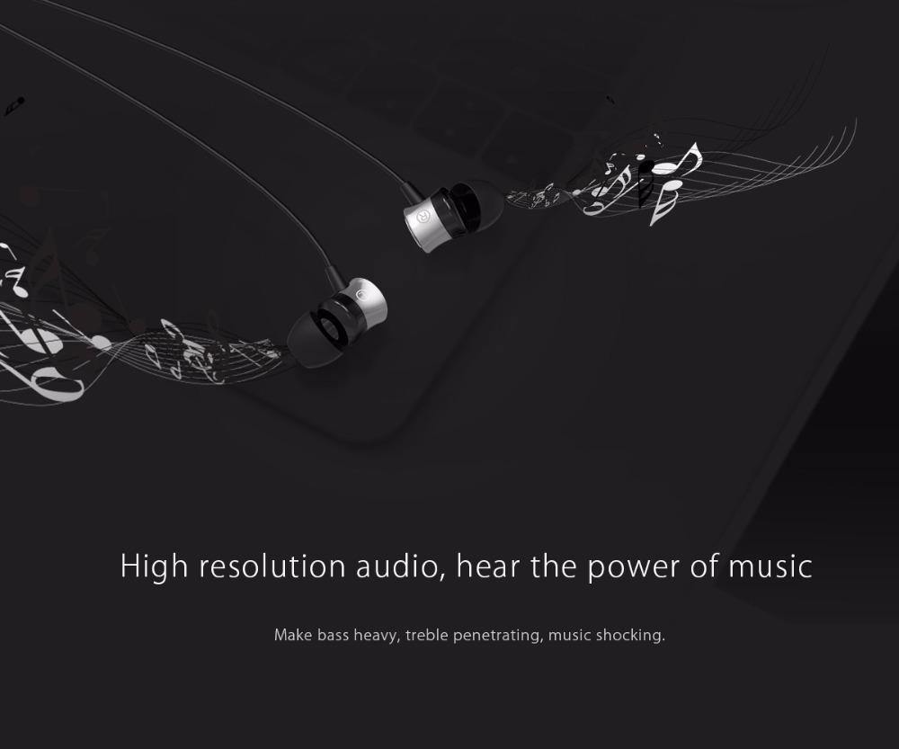 Planet Gates Black / China ORICO In-ear Earphone for Phone Headset Metal Phone Earphones with Microphone Earbuds Black