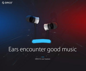 Planet Gates Black / China ORICO In-ear Earphone for Phone Headset Metal Phone Earphones with Microphone Earbuds Black