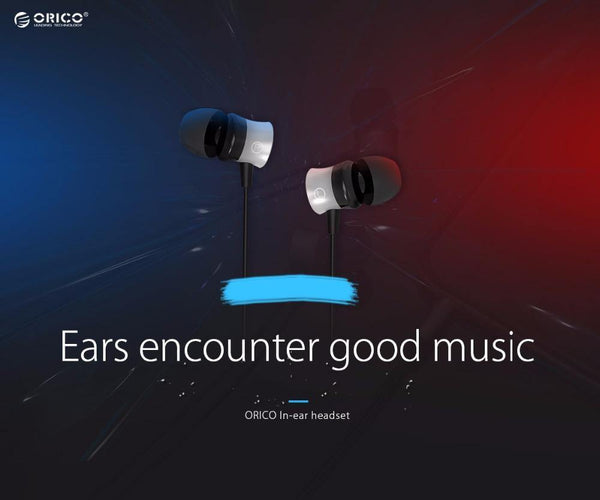 Planet Gates Black / China ORICO In-ear Earphone for Phone Headset Metal Phone Earphones with Microphone Earbuds Black