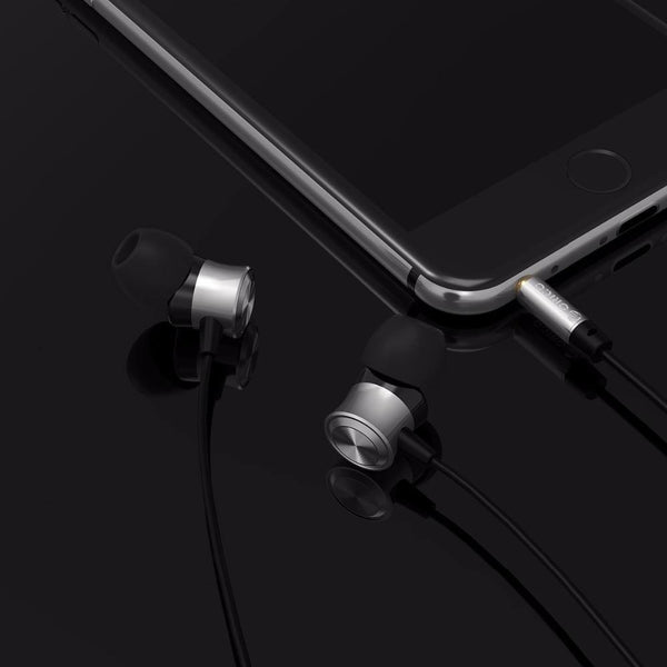 Planet Gates Black / China ORICO In-ear Earphone for Phone Headset Metal Phone Earphones with Microphone Earbuds Black