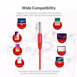 Planet Gates Black / China ORICO In-ear Earphone Sport Colorful Earphones Headset Stereo Earphones for iPhone 6 6S Xiaomi Samsung MP3 Ear Phones and music