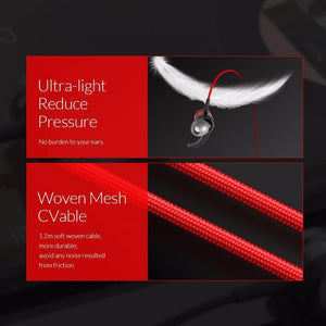 Planet Gates Black / China ORICO Woven Earphone Music Earbuds Stereo Gaming Earphone for Phone Xiaomi with Microphone for iPhone 5s iPhone 6 7P Computer
