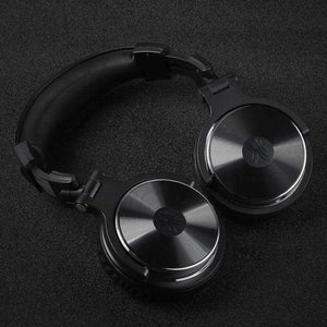 Planet Gates Black / China Professional Studio Headphones DJ Stereo Headphones Studio Monitor Gaming Headset 3.5mm 6.3mm Cable For Xiaomi Phones PC
