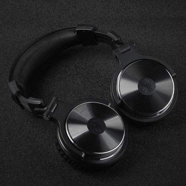 Planet Gates Black / China Professional Studio Headphones DJ Stereo Headphones Studio Monitor Gaming Headset 3.5mm 6.3mm Cable For Xiaomi Phones PC