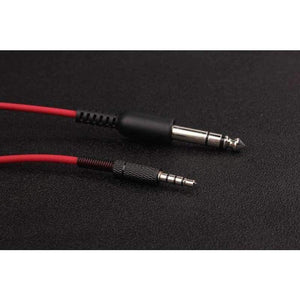 Planet Gates Black / China Professional Studio Headphones DJ Stereo Headphones Studio Monitor Gaming Headset 3.5mm 6.3mm Cable For Xiaomi Phones PC