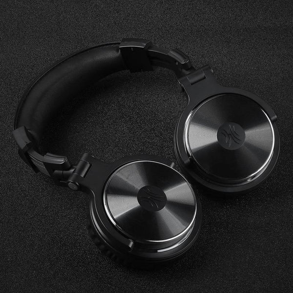 Planet Gates Black / China Professional Studio Headphones DJ Stereo Headphones Studio Monitor Gaming Headset 3.5mm 6.3mm Cable For Xiaomi Phones PC