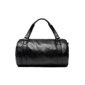 Planet Gates BLACK / China PU Leather Men's Sports Bags Gym Bags Classic Sports HandBag Fitness Travel Bags Workout Shoulder Bag SB0004