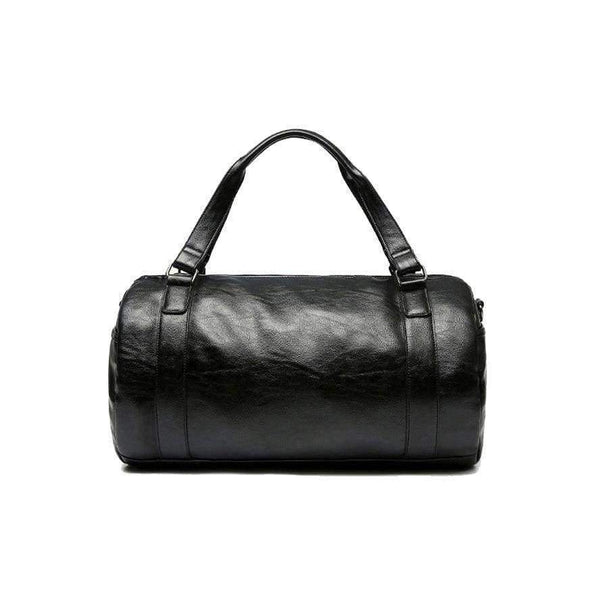 Planet Gates BLACK / China PU Leather Men's Sports Bags Gym Bags Classic Sports HandBag Fitness Travel Bags Workout Shoulder Bag SB0004