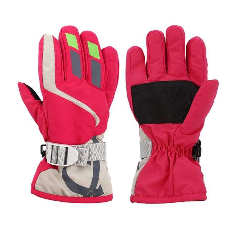 Planet Gates Black / China Sports skiing gloves Child Winter boys and girls Warm Waterproof Windproof Snow Snowboard Ski Sports Gloves