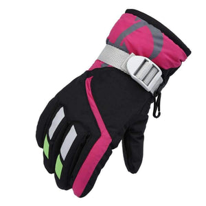 Planet Gates Black / China Sports skiing gloves Child Winter boys and girls Warm Waterproof Windproof Snow Snowboard Ski Sports Gloves