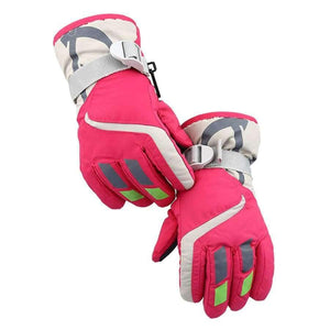 Planet Gates Black / China Sports skiing gloves Child Winter boys and girls Warm Waterproof Windproof Snow Snowboard Ski Sports Gloves
