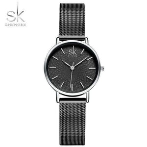 Planet Gates black / China Stainless Steel Watches Women Top Brand Luxury Casual Clock Ladies Wrist Watch Lady Relogio Feminino