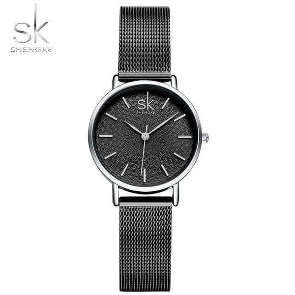Planet Gates black / China Stainless Steel Watches Women Top Brand Luxury Casual Clock Ladies Wrist Watch Lady Relogio Feminino