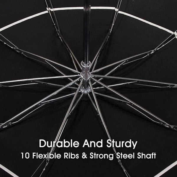 Planet Gates black / China Top Quality Umbrella Men Rain Woman Windproof Large Paraguas Male Women Sun 3 Folding Big Umbrella Outdoor Parapluie