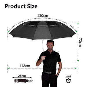 Planet Gates black / China Top Quality Umbrella Men Rain Woman Windproof Large Paraguas Male Women Sun 3 Folding Big Umbrella Outdoor Parapluie