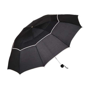 Planet Gates black / China Top Quality Umbrella Men Rain Woman Windproof Large Paraguas Male Women Sun 3 Folding Big Umbrella Outdoor Parapluie