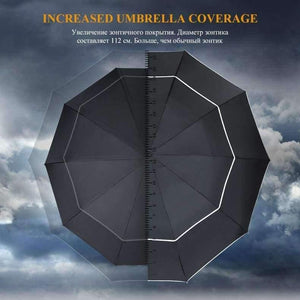 Planet Gates black / China Top Quality Umbrella Men Rain Woman Windproof Large Paraguas Male Women Sun 3 Folding Big Umbrella Outdoor Parapluie