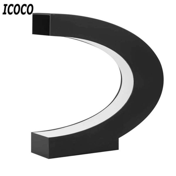 Planet Gates Black / China / US Plug ICOCO LED World Map Magnetic Levitation Floating Globe Home Electronic Antigravity Lamp Novelty Ball Light Birthday Decoration