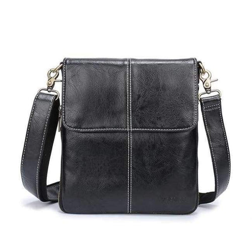 Planet Gates Black / China VORMOR Leather Men Bag Fashion Leather Crossbody Bag Shoulder Men Messenger Bags Small Casual Designer Handbags Man Bags