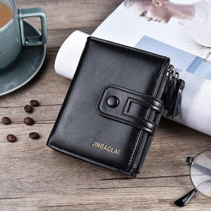 Planet Gates black / China Wallet Purse PU Leather Men's Wallet Hasp Design Small Mens Wallets With Zipper Coin Pocket Card Holder Luxury Wallet