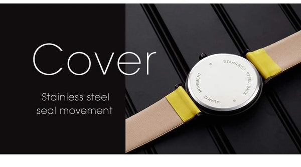 Planet Gates Black / China Watches Women Clock Fashion creativity Leather Casual Fashion Watch Ladies Big Promotion Relojes sk19