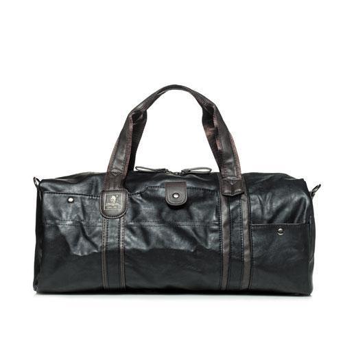 Planet Gates Black / China Waterproof Travel Bag for Women Hand  Vintage Mens Leather Travel Duffle Bags Pu Leather Weekend Bag Men