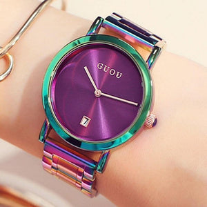 Planet Gates Black / China Women's Watches Colorful Montre Femme  Ladies Watch Bracelet Watches For Women Clock Women Calendar reloj mujer saat