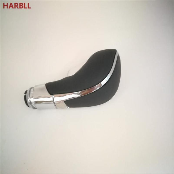 Planet Gates Black Chrome PU Leather Automatic Transmission Gear Shift Shifter Lever Knob For Opel Vauxhall Insignia Buick Regal 20986271