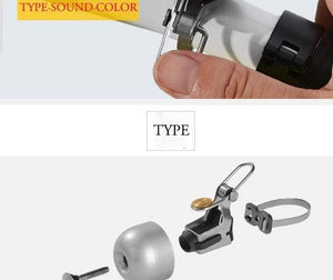 Planet Gates Black Classical Stainless Bicycle Bell Cycling Horn Bike Handlebar Bell Horn Crisp Sound Bike Horn Safety Bicycle Accessories