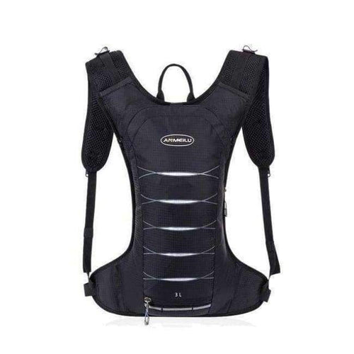 Planet Gates Black Color 3L Sport Running Bag Women Men Waterproof Hiking Cycling Camping Backpack Jogging Belt Waist Vest Pack Gym Accessories