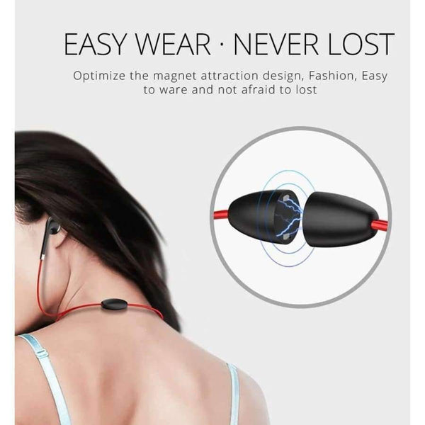 Planet Gates black color Bluetooth Earphone in ear Wireless Earphones Magnetic Sport Ear Phones with Mic Mobile Bluetooth in-ear Earbuds