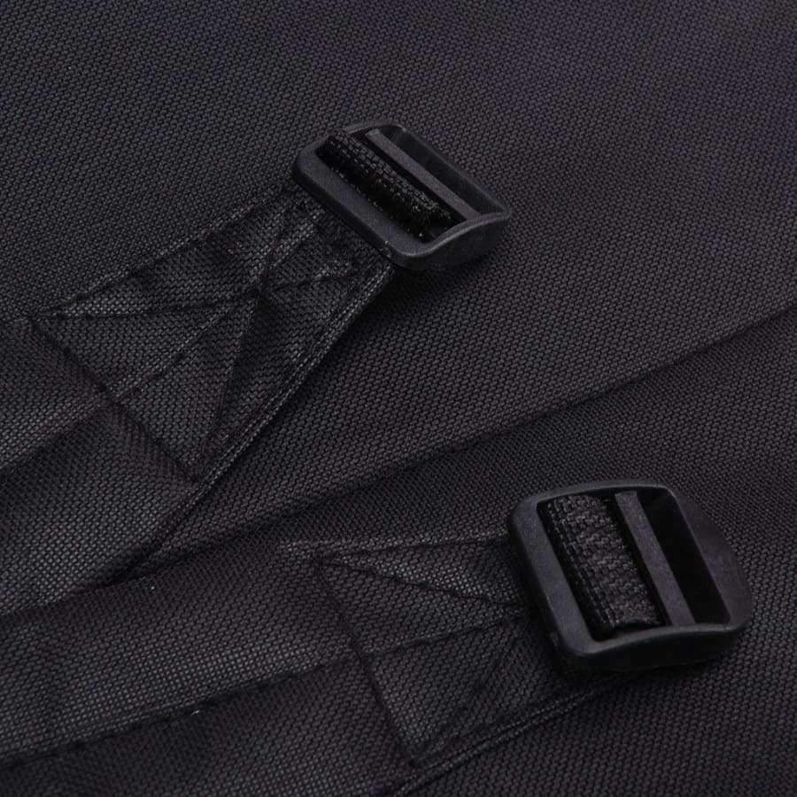 Planet Gates Black Color Canvas Letter Night Embroidery Backpacks staionery Holder Bags Desk Accessories & Organizer