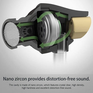 Planet Gates black color / China ROCK In Ear Zircon Stereo Earphone, Headset 3.5mm Luxury Earbuds For iPhone Samsung With Mic clear bass