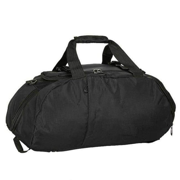 Planet Gates Black Color Portable Sports Gym Backpack Shoulder Bag Separated Shoes Storage Travel Backpack Men And Women Outdoor Fitness Bag