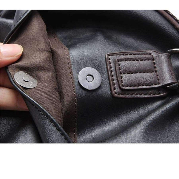 Planet Gates Black Color PU Leather Men's Sports Bags Gym Bags Classic Sports HandBag Fitness Travel Bags Workout Shoulder Bag SB0029