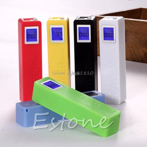 USB LCD Power Bank Case 18650 Battery Charger DIY Box Kit Black/White Colors Z09 Drop ship - Planet Gates